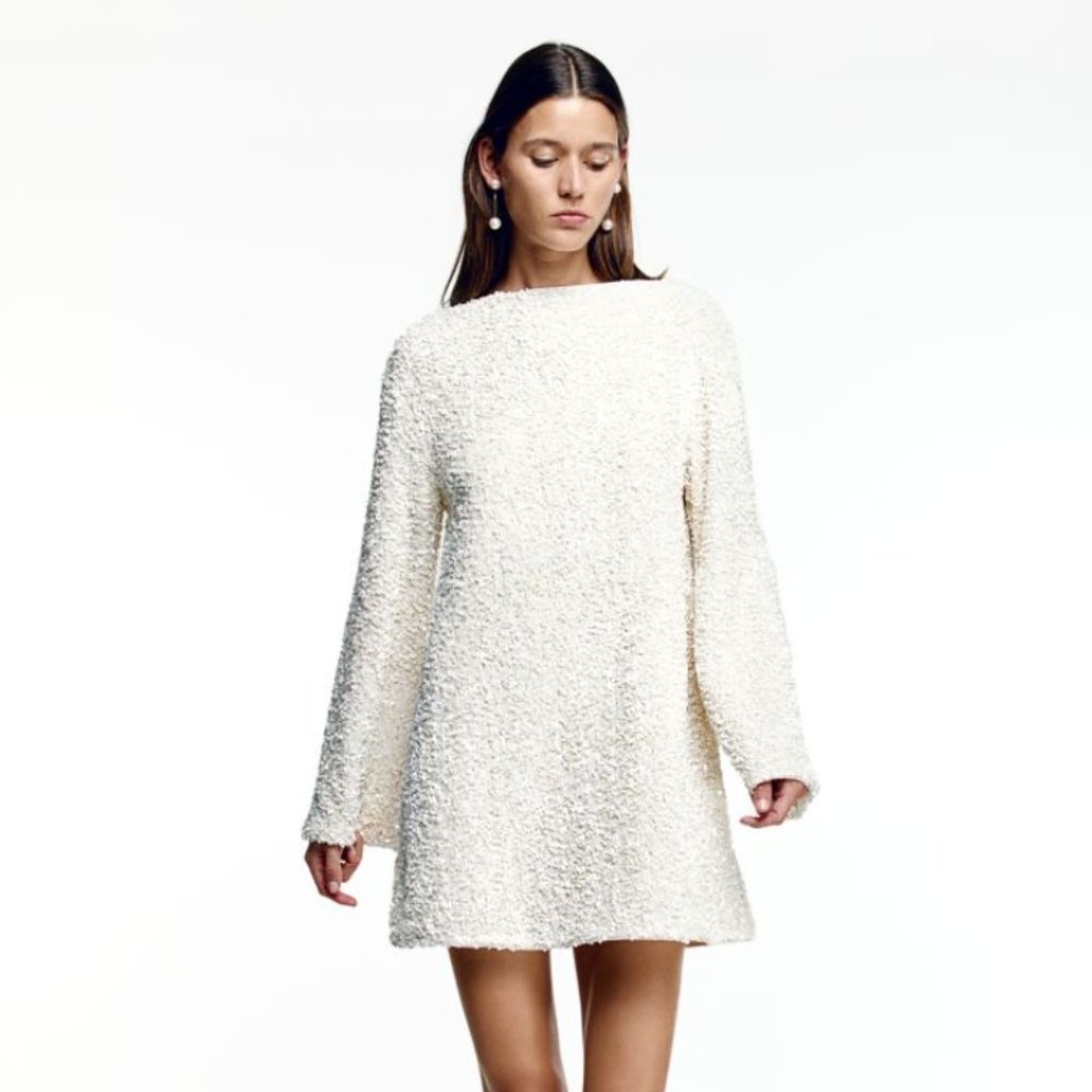 H&M Sequin Bow Dress Small - NWT